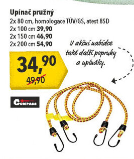 Pružné upínače Compass