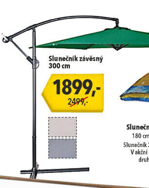 Slunečník závěsný