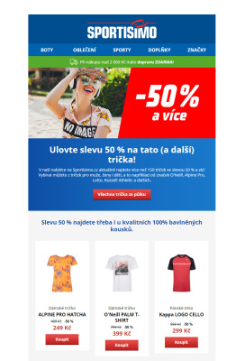 akční leták Sportisimo 16.6.2022-21.6.2022