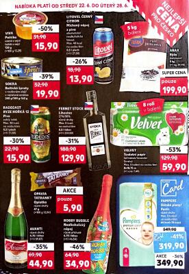 akční leták Kaufland 22.6.2022-28.6.2022