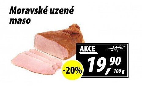 Moravské maso uzené