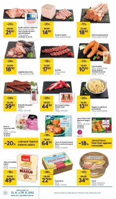 akční leták Tesco 22.6.2022-28.6.2022