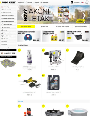 akční leták Auto Kelly 21.6.2022-27.6.2022