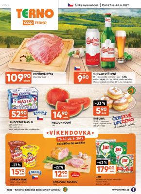 akční leták COOP 22.6.2022-28.6.2022