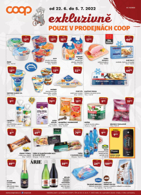 akční leták COOP 22.6.2022-28.6.2022