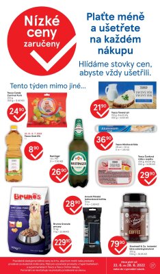 akční leták Tesco 22.6.2022-28.6.2022