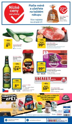 akční leták Tesco 22.6.2022-28.6.2022