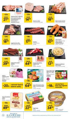 akční leták Tesco 22.6.2022-28.6.2022
