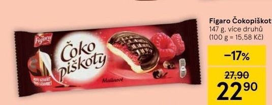 Čokopiškoty Figaro