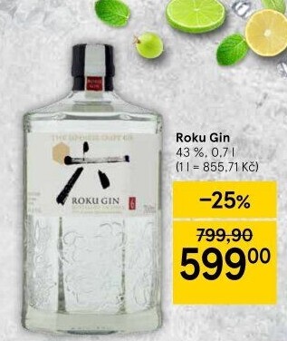 Gin Roku Suntory