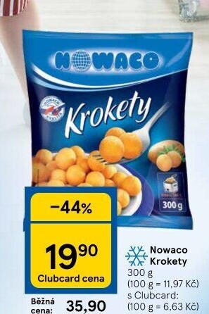 Krokety mražené Nowaco