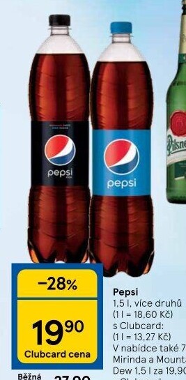 Limonáda Pepsi