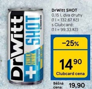 Nápoj shot Dr. Witt