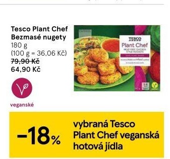 Nugetky veganské Tesco Plant Chef