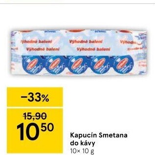 Smetánky do kávy Kapucín