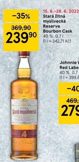 Stará žitná myslivecká Cask Reserve