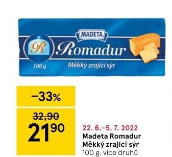 Sýr Romadur Madeta