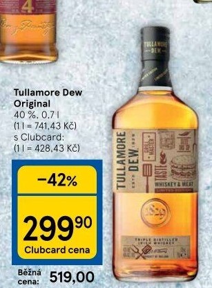 Whisky irská Tullamore Dew Grill whiskey&amp