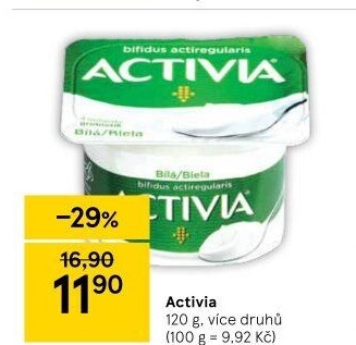 Bílý jogurt Activia Danone