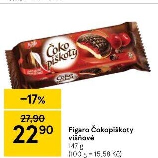 Čokopiškoty Figaro