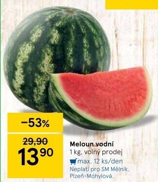 Meloun vodní