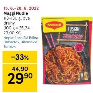 Nudle smažené Fusian Maggi