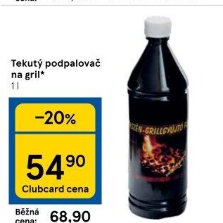 Podpalovač tekutý