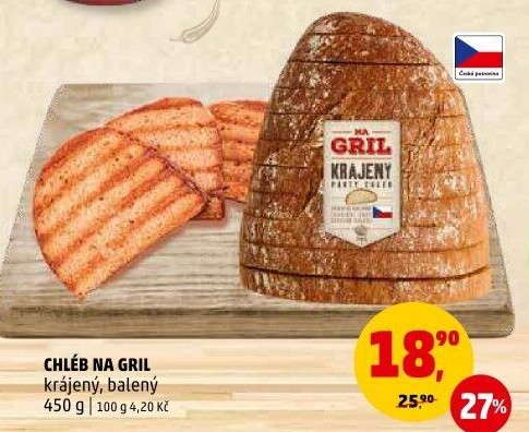 Chléb Na Gril Penny