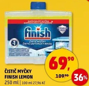Čistič myčky Finish