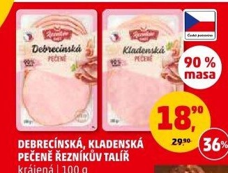 Debrecínská pečeně Řezníkův talíř