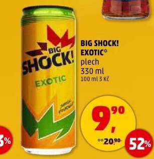 Energetický nápoj Big Shock
