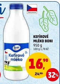 Kefírové mléko Boni