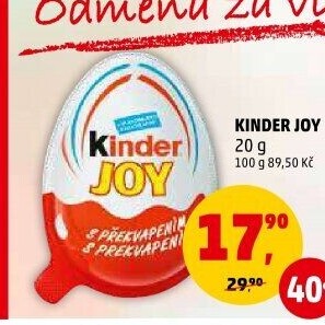 Kinder Joy s překvapením