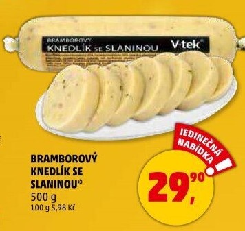 Knedlík bramborový V-tek