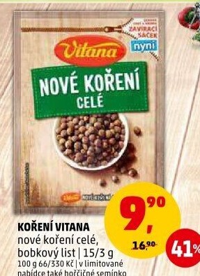 Koření Nové koření celé Vitana