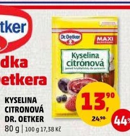 Kyselina citronová Dr. Oetker