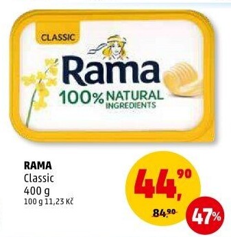 Margarín Classic Rama
