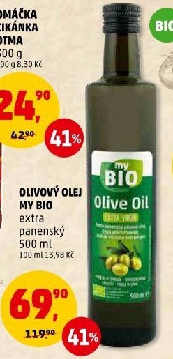 Olivový olej extra panenský My BIO