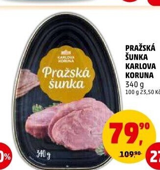 Šunka pražská Karlova Koruna