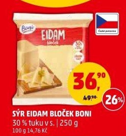 Sýr Eidam 30% Boni