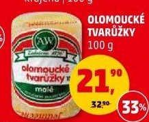 Sýr tvarůžky olomoucké A.W.