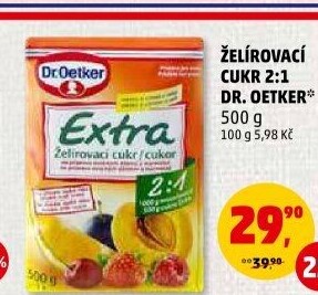 Želírovací cukr Extra Dr. Oetker