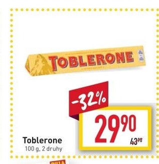 Čokoláda Toblerone