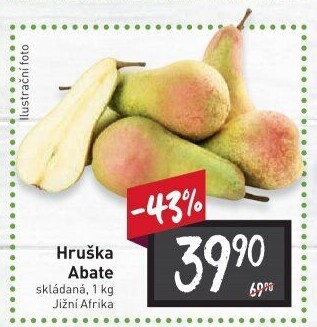 Hrušky zelené Abate