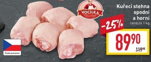 Kuřecí stehna Vocílka