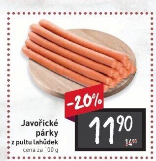 Párky javořické