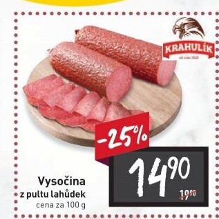 Salám Vysočina Krahulík