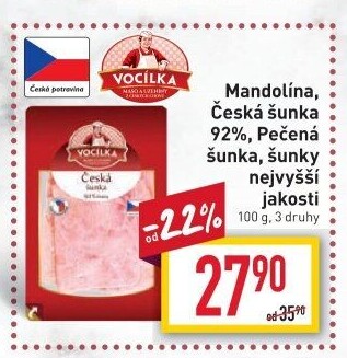 Šunka nejvyšší jakosti Mandolína Vocílka