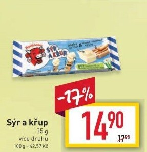 Sýr a křup Veselá kráva