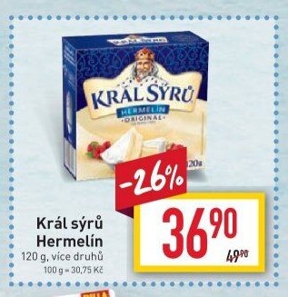 Sýr Hermelín Král sýrů